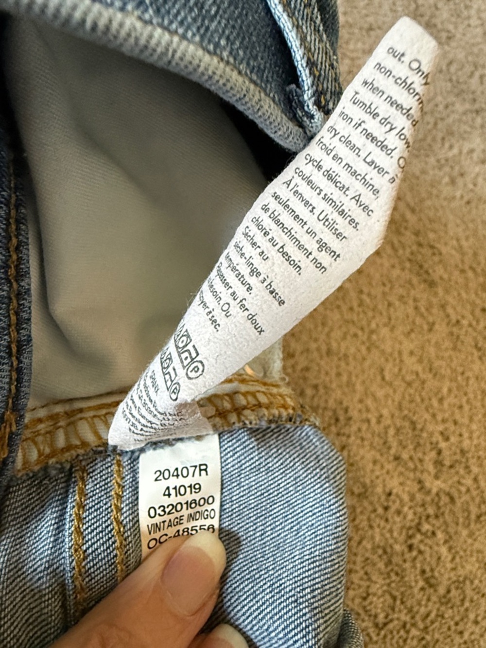 SPANX Dark Indigo Wide-Leg Jeans - Picture 5 of 6